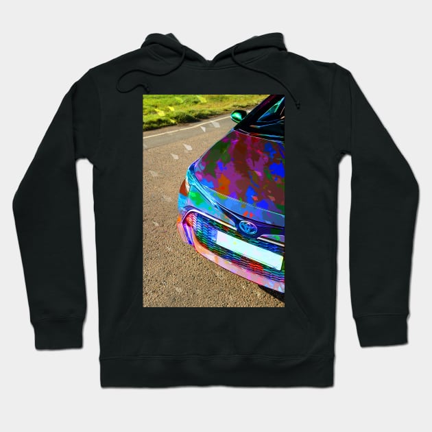 Corolla-HB-Hybrid-2 Hoodie by 5thmonkey